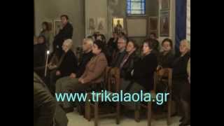 Τρίκαλα Εικόνα Παναγίας Πορταΐτισσας Άγ. Νεκτάριο 17-4-12