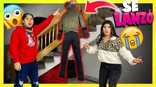 HICE GRITAR A YOLO Y MARIANA CON ESTA BROMA PESADA EN HALLOWEEN!! | Yolo Aventuras