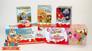 Раритетные Киндер Сюрпризы!ШРЕК, Мадагаскар, Инфинимикс,Лига справедливости Unboxing Kinder Surprise