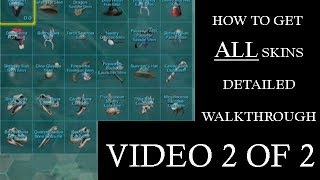 How to get the skins detailed walkthrough: collecting notes & dossiers