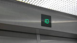 Fast Otis Traction Elevator @ Bank of the James Building Lynchburg VA w/ cannycart