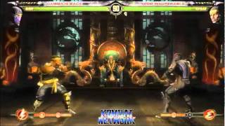 Insuperable (Human Cyrax) vs Gamma-is-Back (Rain)