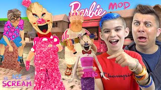 ICE SCREAM 2 BARBIE MOD! Rod is Barbie, Chunky Charlie is Ken, Liz is a babe and Mike is a man dime!