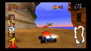 Бесплатные игры онлайн Crash Team Racing Гонки на машинах, игры для детей