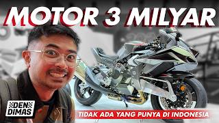 MOTOR KOK 3 MILYAR? Seharga Rumah Mewah, Motor Ini Punya 2 Swing Arm, Supercharger, dan Full Carbon