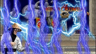 Mortal Kombat Quadrilogy (Alberto Blaze) -Raiden MK1+Bio- Walkthrough