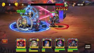 Easy 7 million damage!!!! (Guild Raid Boss Chapter 20 - Heroes Charge)