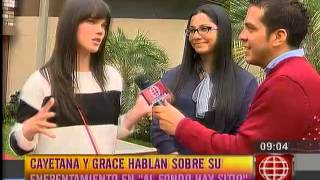 Mayra Couto y Alessandra Denegri hablaron del comentado encuentro de Grace y Cayetana