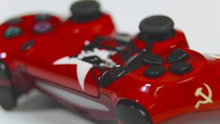 Кастомизированный беспроводной контроллер Dualshock 4 "CCCР" (Коллекция "Russia")