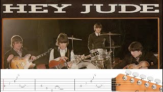 Hey Jude - Guitar Tab (The Beatles) - How to play on Guitar