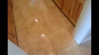 Travertine cleaning pt 1 mikeysboard