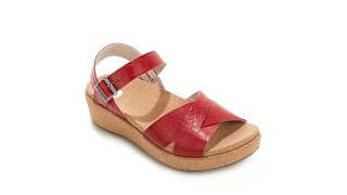 REVITALIGN Orthotic Starfish Wedge Sandal by Gabby Reece