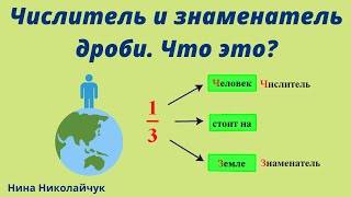Числитель и знаменатель дроби. Что это?