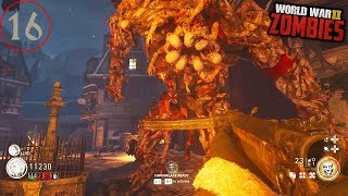 WW2 ZOMBIES - ROUND 16 SAVING KLAUS EASTER EGG BOSS! (Call of Duty WW2 Zombies)