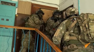 Видео спецоперации ФСБ против боевиков ИГ в Кабардино Балкарии