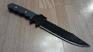 Как сделать стардартный нож из critical ops|how to make knife from critical ops
