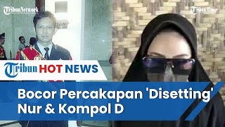 Kompol D Makin Tersudut, Percakapannya dengan Istri Siri Viral
