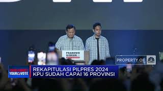Suara Di 16 Provinsi Sudah Dihitung, Prabowo-Gibran Unggul