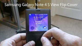 Samsung Galaxy Note 4 S View Flip Cover