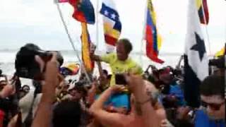 VIDEO Magnum Martínez Ganador World Masters Surfing Championship (VENEZUELA)