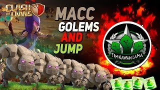 Снова в TKL! Смотрим связки с МАСС-ГОЛЕМАМИ и НУ только | Clash of Clans | Учимся атаковать красиво!