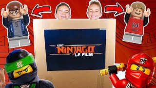 COLIS  SURPRISE GÉANT XXL LEGO NINJAGO - Des figurines Lego Swan et Néo ? ?