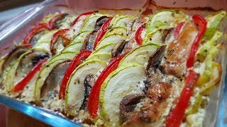 ХИТ ЛЕТА из КАБАЧКОВ !!! ГОТОВЬТЕ ДВОЙНУЮ ПОРЦИЮ // КАБАЧКИ с КУРИНЫМ ФИЛЕ и ГРИБАМИ