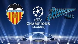 ⚽ Смотреть онлайн Зенит - Валенсия ⚽