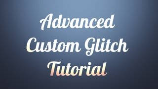 Advanced Custom Glitch Effect (DigiDamage) Sony Vegas