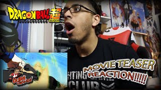 DRAGON BALL SUPER MOVIE TEASER REACTION!! | IT CAN'T BE HIM...