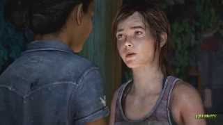 Ellie and Riley Kiss Scene - The Last of Us: Left Behind