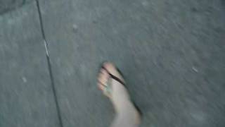 Taking the Scarab Sandals for a Walk