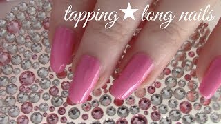 ASMR binaural * intoxicating sounds* with natural long nails