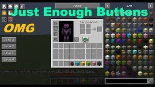 Review de Mod Just Enough Buttons Mod JEB | Minecraft 1.12.1 | PlayerPlay