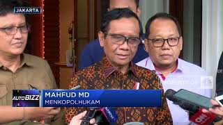 Jokowi Ucapkan Selamat Untuk Mahfud MD