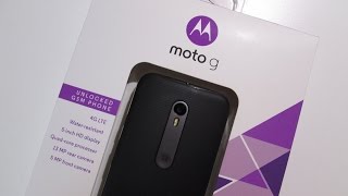 Unboxing: Motorola Moto G (3rd Gen)