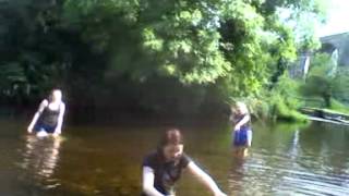 Swimming in the river xD
