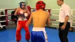 бой кикбоксинг ( фулл контакт)