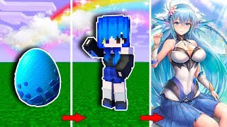 ? КАК МЕНЯЛАСЬ ДЕВУШКА МОРСКОЙ ДРАКОН МОБ ЕЁ ЖИЗНЕННЫЙ ЦИКЛ МАЙНКРАФТ! ДЕВУШКА ВОДЯНОЙ ДРАКОН АНИМЕ