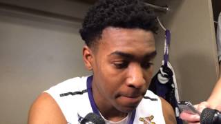 Kansas State's Wesley Iwundu talks about the season and distractions