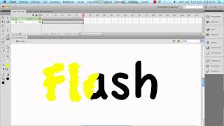 Texto simulando la escritura - Tutoriales de Flash
