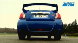 Car test SUBARU WRX STI