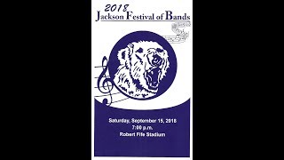 09  Jackson High School "Purple Army" Marching Band 09 15 2018