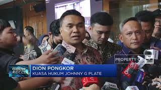 Johnny G Plate Minta Dibebaskan darii Kasus Korupsi BTS
