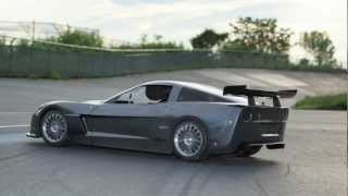 FG 1:5  RC large scale C6R Corvette with Sony A77 video test