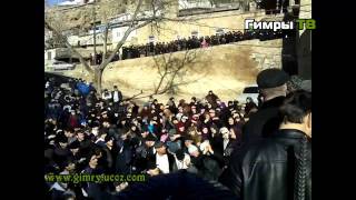 Митинг в Гимрах против произвола силовиков 12.01.2012