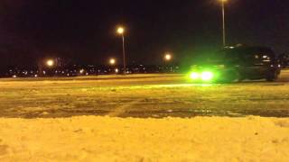 Slammed Crv In The Snow
