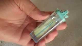 Взрыв газовой зажигалки