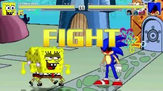 AN Mugen Request #331: Spongebob & Spongebob VS Sonic.exe, Mr Krabs, Batman & Sub-Zero