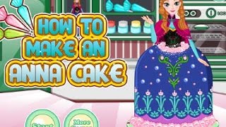 Frozen Anna Cake - Готовим торт с Анной Принцессой